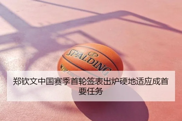 郑钦文中国赛季首轮签表出炉硬地适应成首要任务